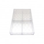 Stationery Holder 4 Partition 103x157x25mm